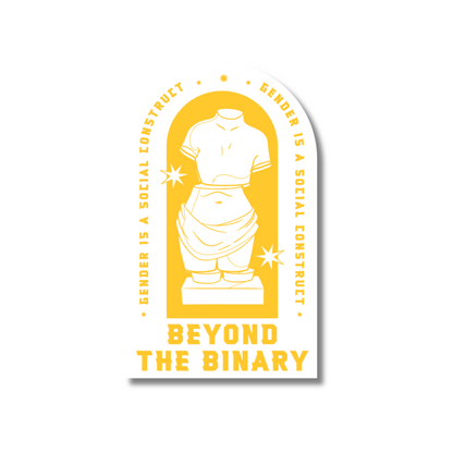 Beyond The Binary Vinyl Sticker