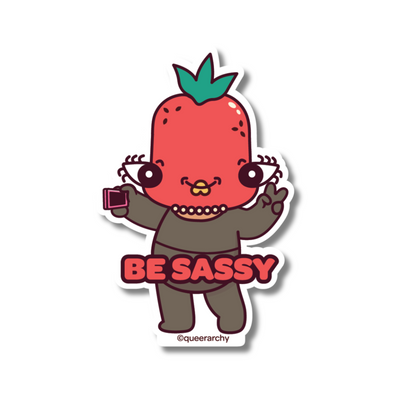 Strawbry (Be Sassy) Sticker