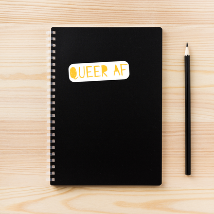 Queer AF Vinyl Sticker