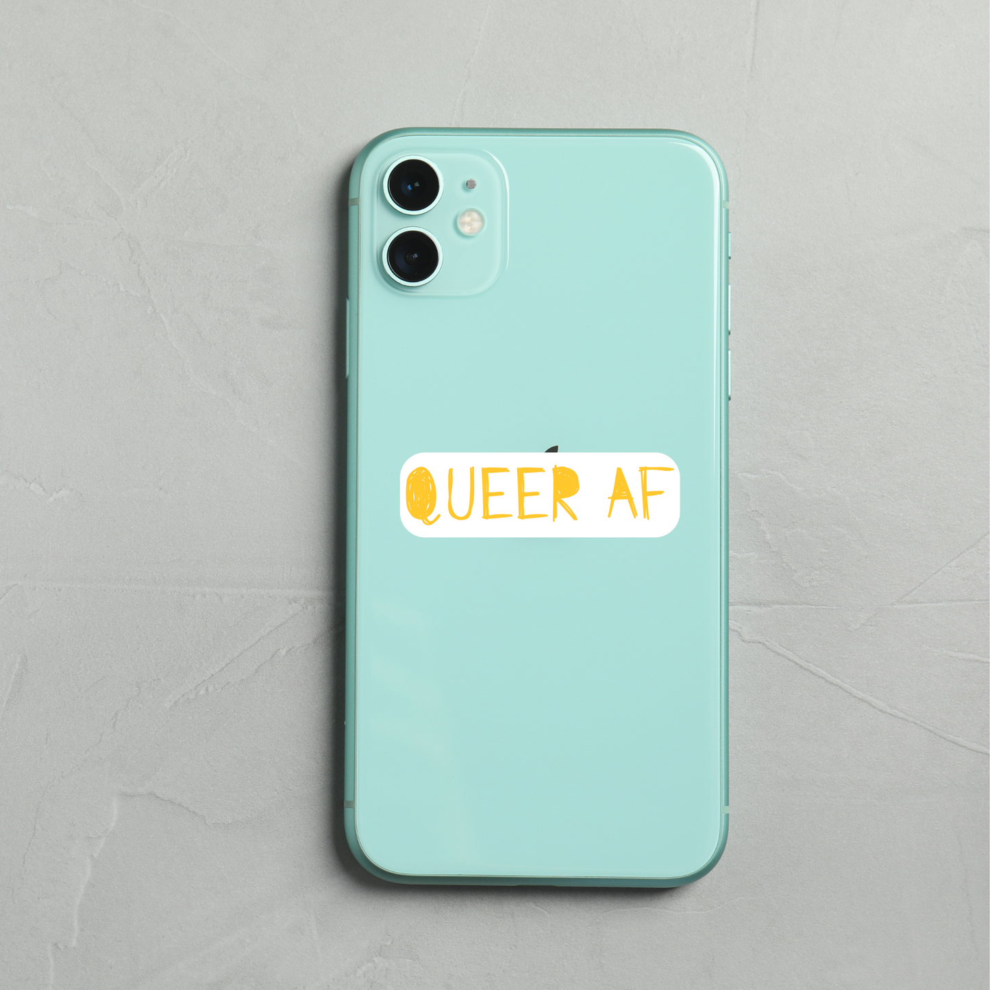 Queer AF Vinyl Sticker