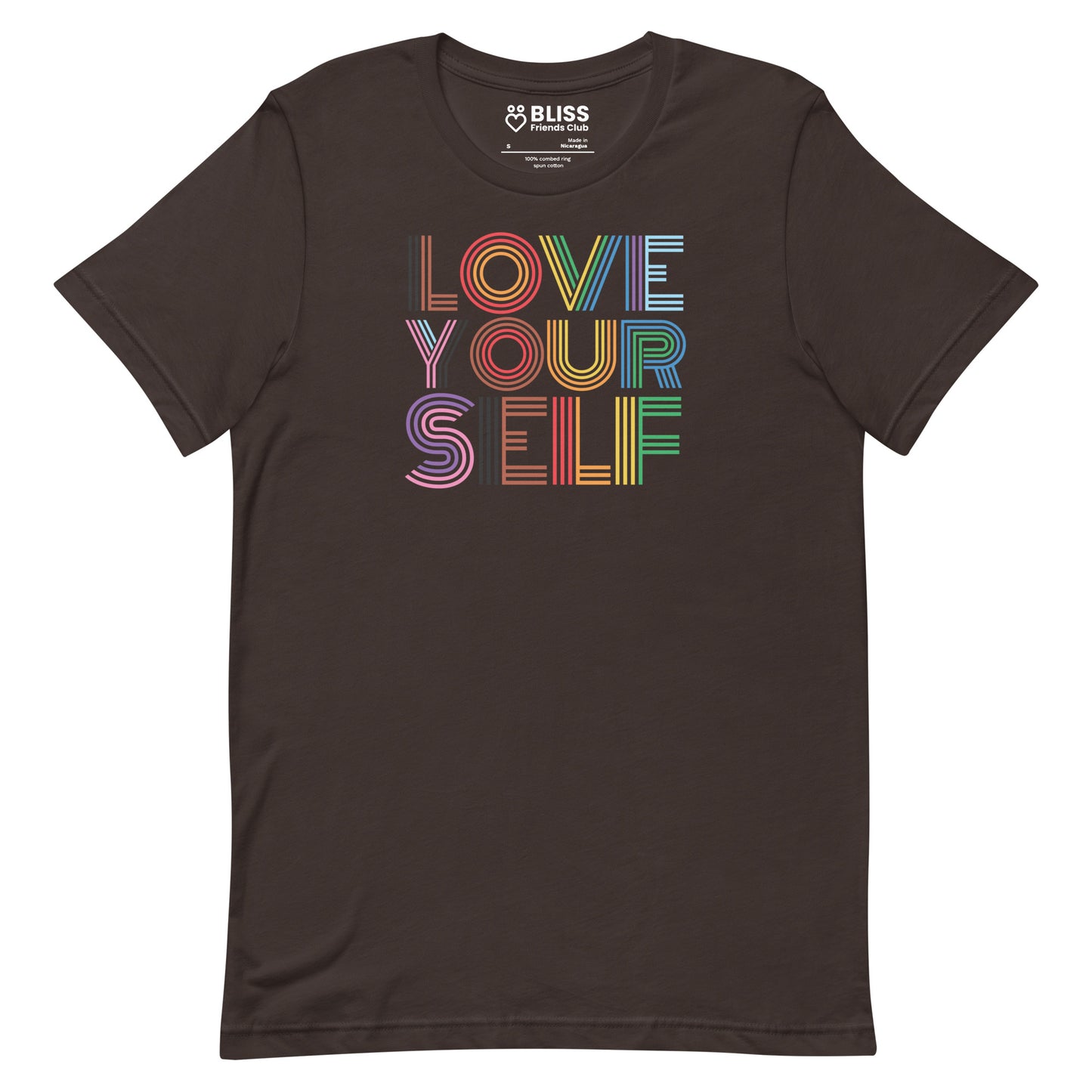 Rainbow Love Yourself Tee