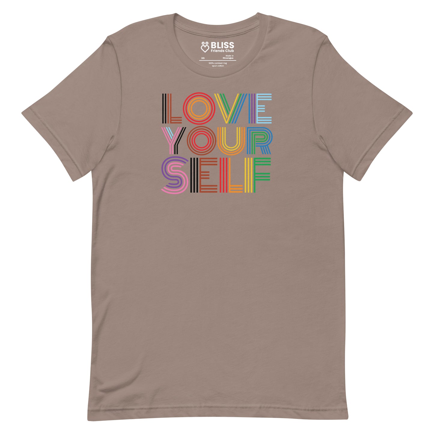 Rainbow Love Yourself Tee