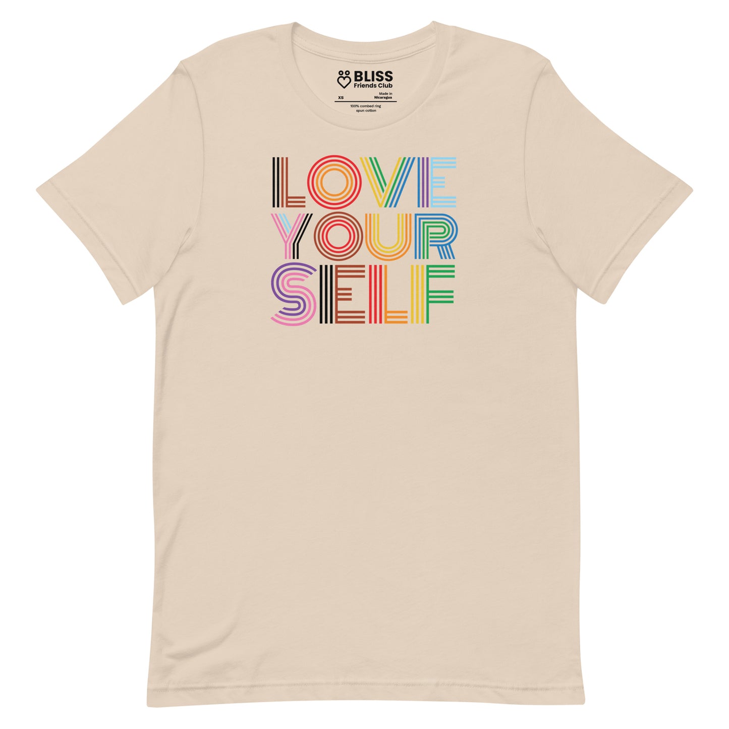 Rainbow Love Yourself Tee