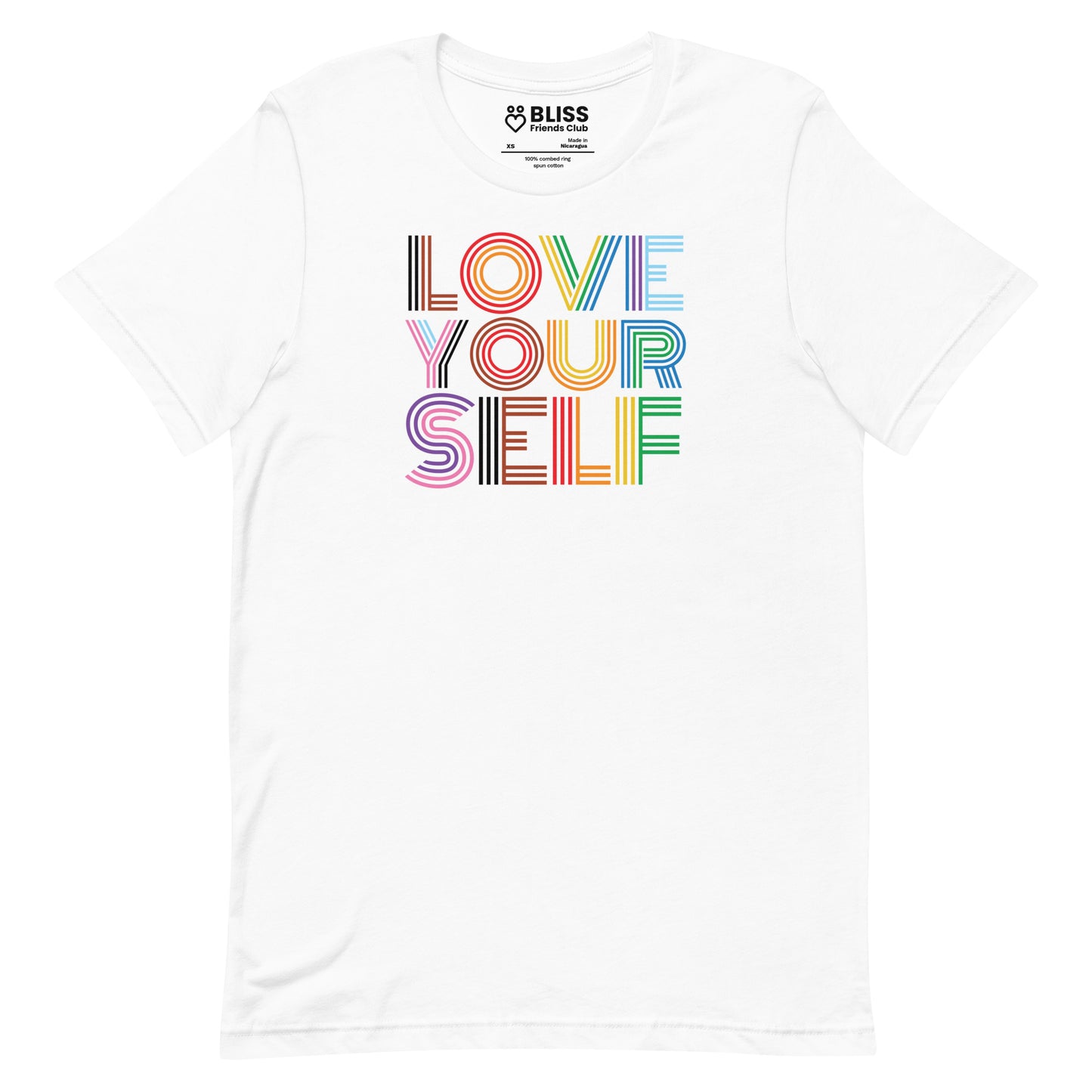 Rainbow Love Yourself Tee